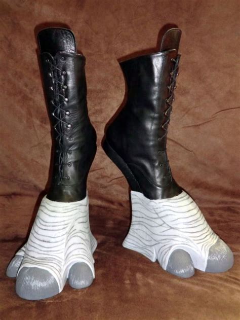 Hoof Boots Are Finally A Reality Funny Shoes Funky Shoes Boots