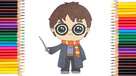 Desenho Harry Potter Facil