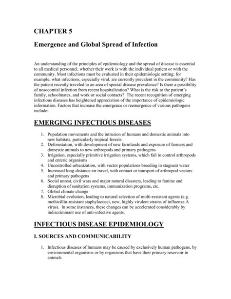 V Epidemics Lange Textbooks