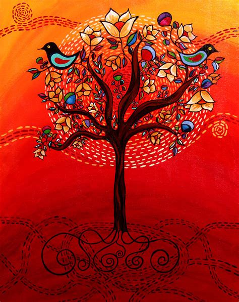 Tree Of Life Painting By Catherine Barry