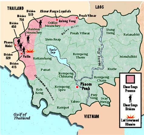 The Khmer Rouge Continued To Control Portions Of Cambodia Well Into The
