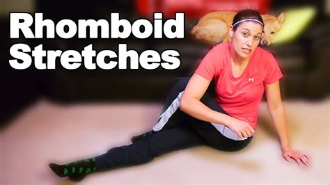 Rhomboid Muscle Pain Stretches Ask Doctor Jo Youtube