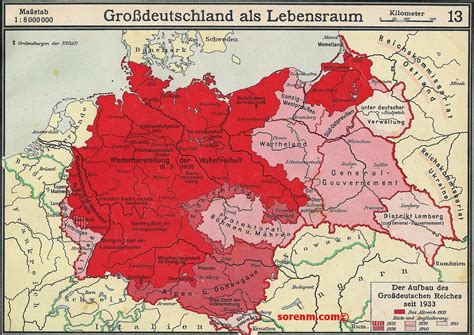 Deutschland 1936 Karte
