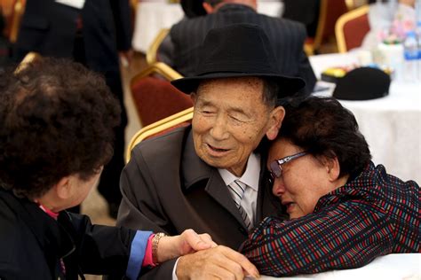 Photos Tears And Laughter As South And North Korean Families Reunite After Decades Apart