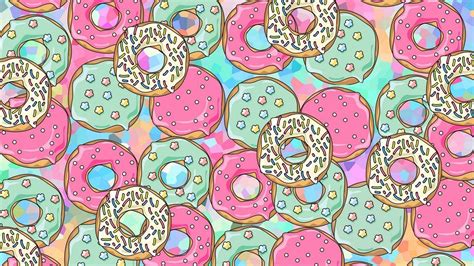 Donut Pattern Wallpapers Top Free Donut Pattern Backgrounds