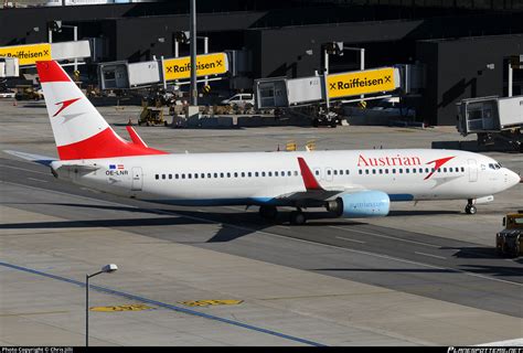 Oe Lnr Austrian Airlines Boeing 737 8z9wl Photo By Chris Jilli Id