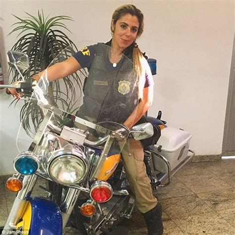 World S Sexiest Cop Brazilian Policewoman Arrests Millions Of Hearts