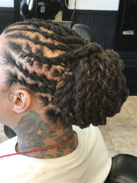 Dreadlock Bun Hairstyles For Men