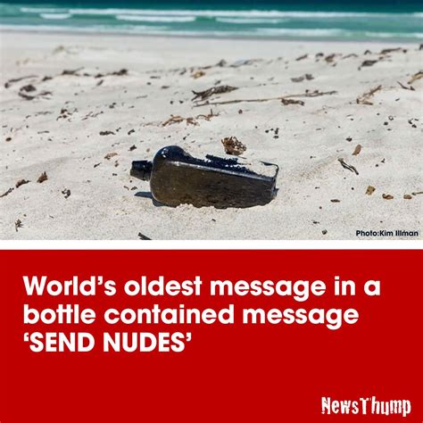 Send Nudes Internet Suggests Alternative Messages In A Bottle