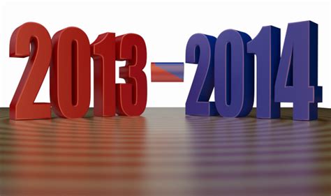 Fiscal Year 2013 2014 3d Render Clip Art With Stylish