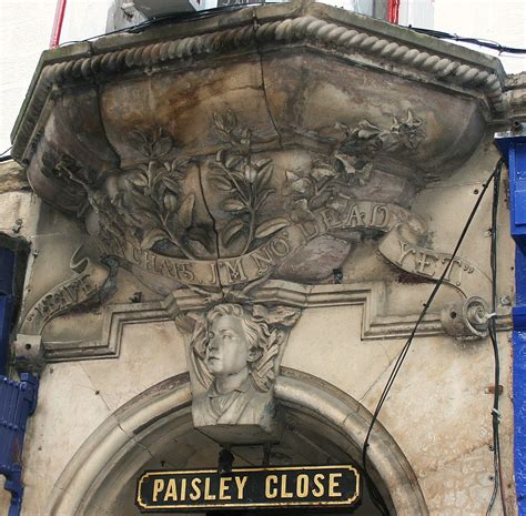 Paisley Close Edinburgh On 24 November 1861 The 250 Yea Flickr