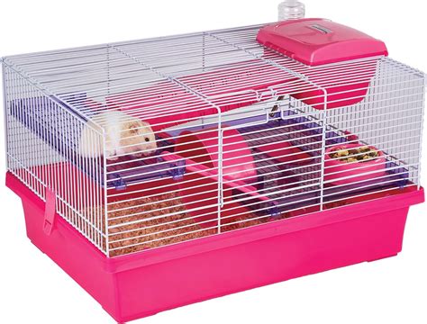 Rosewood Pico Hamster Cage Pink Uk Pet Supplies