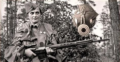 Lady Death” Of The Red Army The Most Deadly Female Sniper In History 1941 ・ Popularpics