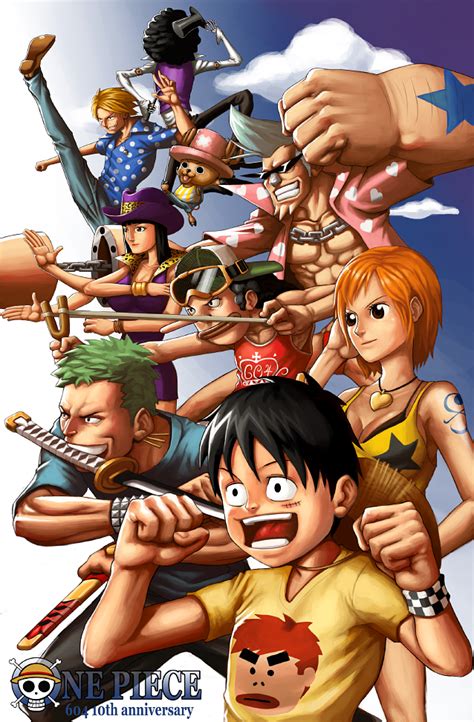One Piece Crew By Genghiskwan Fanart Central