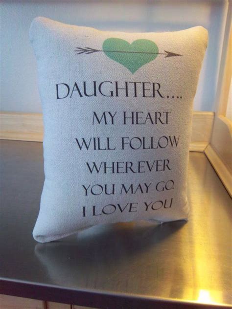 40 college graduation gifts that are actually super useful. Daughter gift pillow gift from mom daughter throw pillow ...