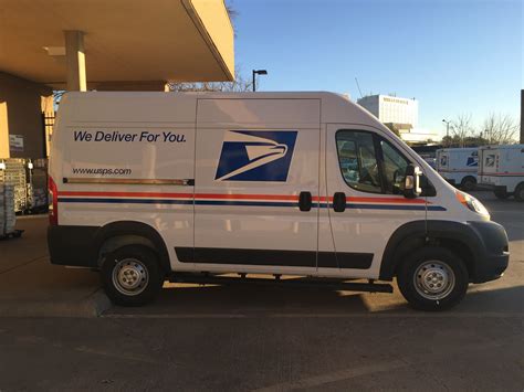Postal Work Units Receiving Massive Chrysler Vans For Package Deliveries PostalMag Com