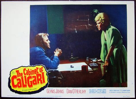 Using the title of a silent german 1919 classic (though subtracting the dr. prefix, and no cabinet to be found in the film, unless they're talking about where he hides his booze), 1962's the cabinet of caligari is one of those films that seemed to have vanished into oblivion. Time Machine to the Twenties: Cabinet of Caligari (1962)