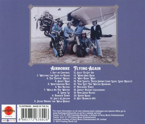 the flying burrito brothers airborne flying again cd jetzt online kaufen im merkheft shop