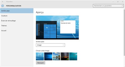 Personnaliser Votre Bureau Windows 10