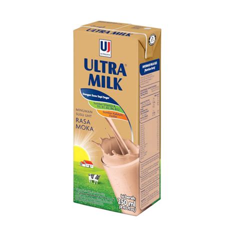Jual Susu Ultra Milk Moka 250ml Isi 12 Pcs Online Maret 2021 Blibli