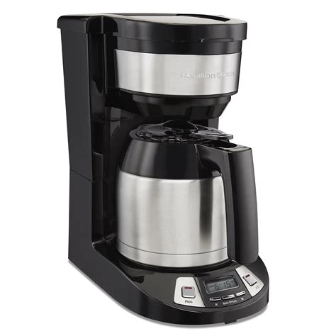 Hamilton Beach Programmable 8 Cup Coffee Maker Thermal Carafe