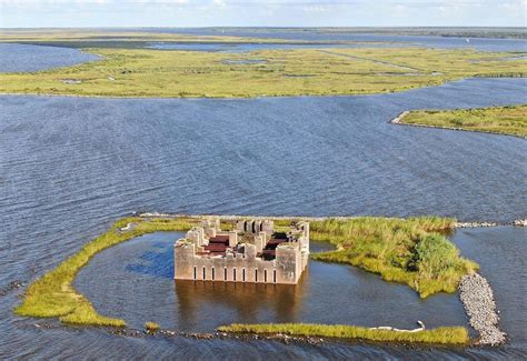 As Old Forts Around New Orleans Crumble Remnants Of Third System Of