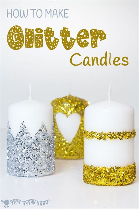 Diy Candles Ideas Have You Wondered How To Make Glitter Candles