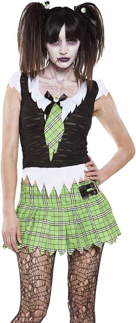 Lip Service Sexy Zombie School Girl Uniform Adult Halloween