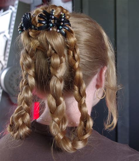 Braids And Hairstyles For Super Long Hair Princess Leias Double Braid Loops Hairstyle~ On May