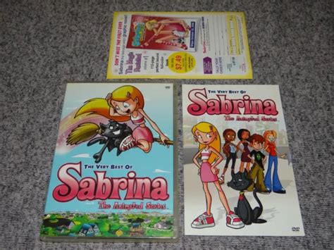 The Very Best Of Sabrina Animated Series 2 Disc Dvd Set W Inserts