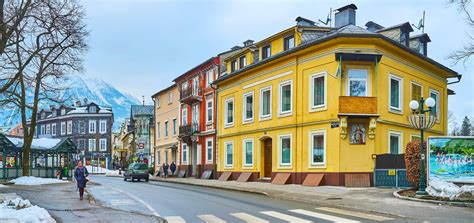 Buildings Along The Gotzstrasse Bad Ischl Salzkammergut Austria