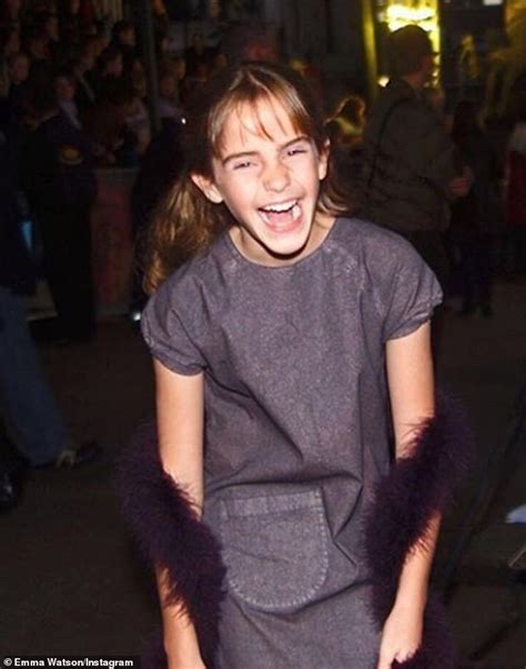 Emma Watson Shares Cute Throwback Picture To Celebrate International