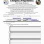 Emergency Preparedness Merit Badge Worksheet
