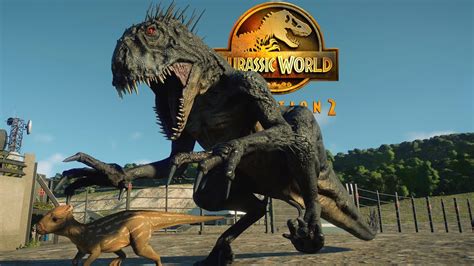 Scorpios Rex All New Animations Jurassic World Evolution 2 Youtube