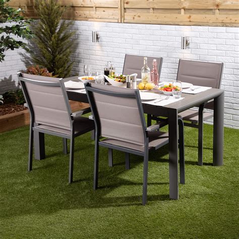 Buy Garden Dining Set 4 Seater Outdoor Tables And Chairs Set
