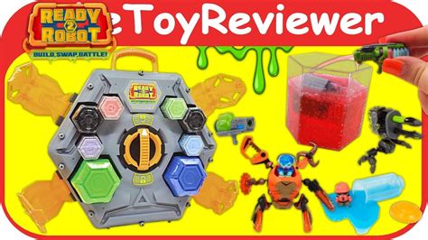 Ready2robot Big Slime Battle Playset Arena Ready To Robot Unboxing Toy