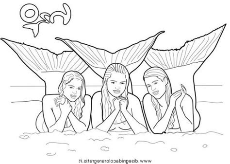 H2o Mermaid Adventures Coloring Pages