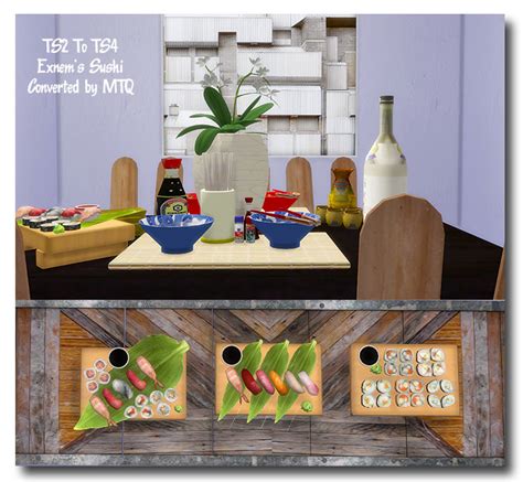 Ts2 To Ts4 Exnems Food Sushi