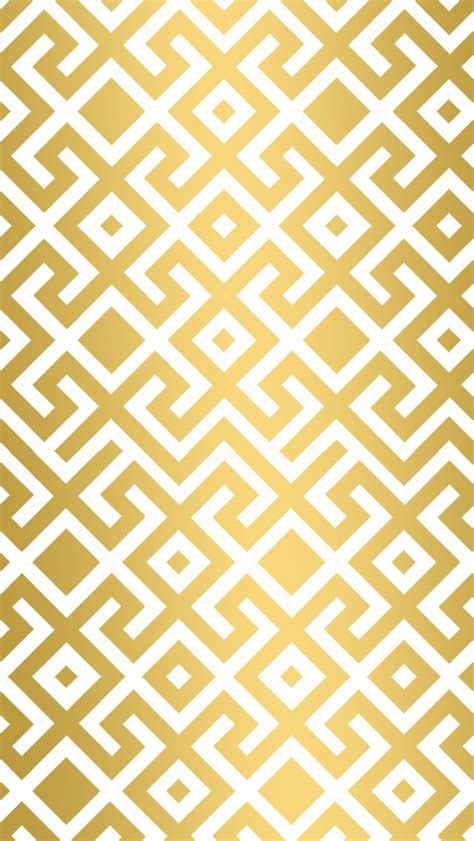 Gold Geometric Trellis Iphone Wallpaper Phone Background