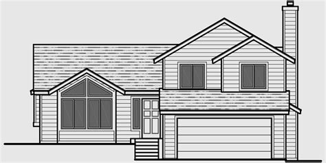 10 Split Level House Plans With Attached Garage That Will Bring The Joy