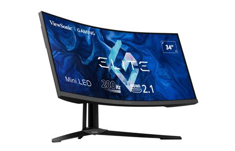Elite Xg341c 2k Viewsonic Unveils Ultra Wide Gaming Monitor With 1400