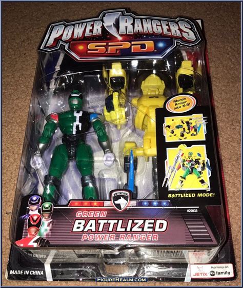 Green Battlized Power Ranger Power Rangers Spd Battlized Bandai