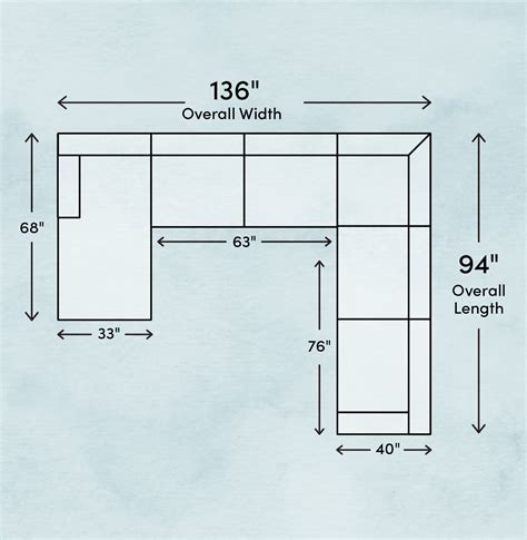Furniture Dimensions Length Width Height Interior Design Ideas