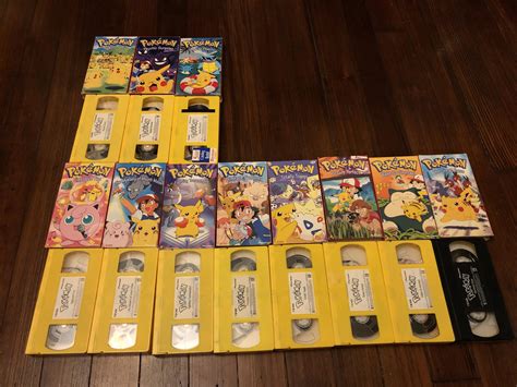 Pokémon Vhs Lot 17 Vhs Tapes Gruponymmx