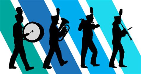 High School Marching Band Stock Illustration Download Image Now Istock