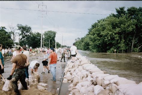 Preparation Devastation And Comradery The Great Floods Of 1993 Photo
