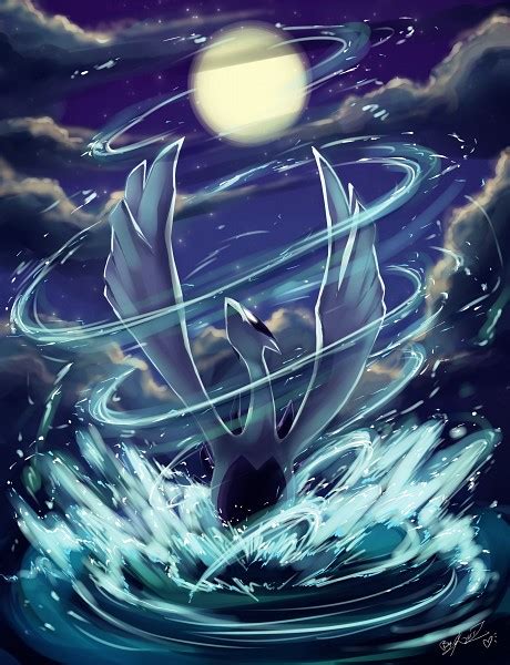 Lugia Pokémon Image By Evilqueenie 1500014 Zerochan Anime Image