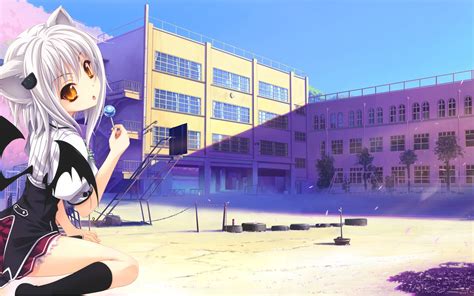 Anime School Background ·① Download Free Cool Backgrounds