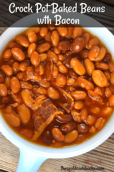Crock Pot Baked Beans Recipe With Bacon Dodolyinlin