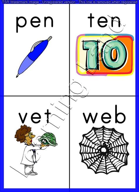 Vowels With Short Aeiou Three Letter Words Flashcards